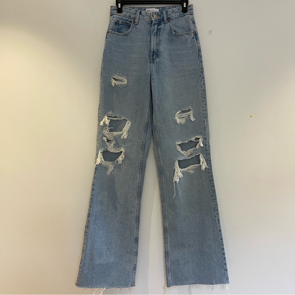Zara straight leg jeans